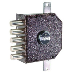 Замок накладной СЕНАТ ЗНСТ 2"У" 3КЛ 077 от интернет площадки Гурумарт  