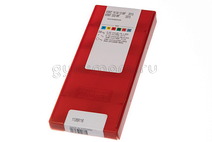 картинка Пластина токарная VBMT 16 04 12-MF 2015 от магазина Гурумарт