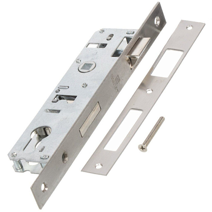 БУЛАТ ЗВ 4-1.30.85.23.08 нерж. сталь 30мм под ц/м, м/о 85 мм Замок врезной б/руч   от интернет площадки Гурумарт