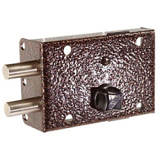 Замок накладной СЕНАТ ЗНС 4-1 3КЛ Б/О 104 от интернет площадки Гурумарт  