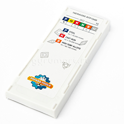 картинка Резьбовая пластина 16ERAG60 ATP1040 от магазина Гурумарт