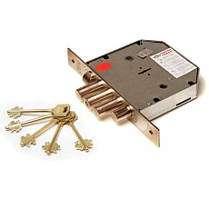 Замок врезной ЭЛЬБОР 1.06.41.5.1 [КЛ.6.11.08 НБ.Ч] ДЛИН.КЛ. ГРАНИТ ПРАВЫЙ ЗАДВ Б/О от интнрнет-магазина Замки-НТ