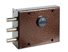 Замок накладной СЕНАТ ЗГС-7-2 3КЛ Б/О 579 от интернет площадки Гурумарт  