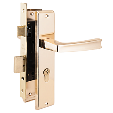 Замок врезной АЛЛЮР АРТ ЗВ4-70.09 GP ЗОЛОТО от интнрнет-магазина Замки-НТ