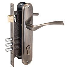 Замок врезной АЛЛЮР 0203 AB СТ.БРОНЗА от интнрнет-магазина Замки-НТ