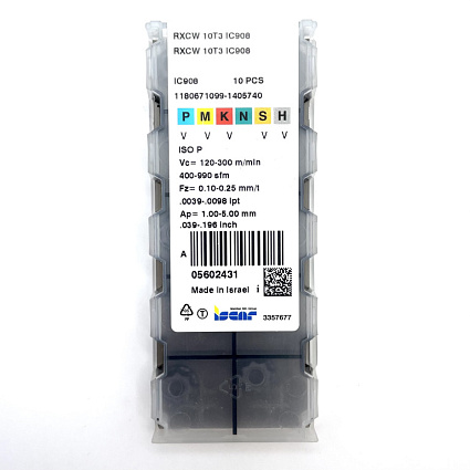 картинка Пластина фрезерная RXCW 10T3 IC908 от магазина Гурумарт