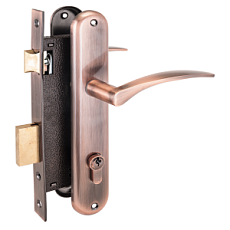 Замок врезной АЛЛЮР 0211 AC СТ.МЕДЬ от интнрнет-магазина Замки-НТ