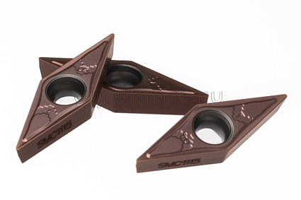 картинка Пластина токарная VBMT 16 04 04-SMC 1115  от магазина Гурумарт