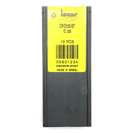 картинка Пластина фрезерная CR D100-MT  IC328 от магазина Гурумарт